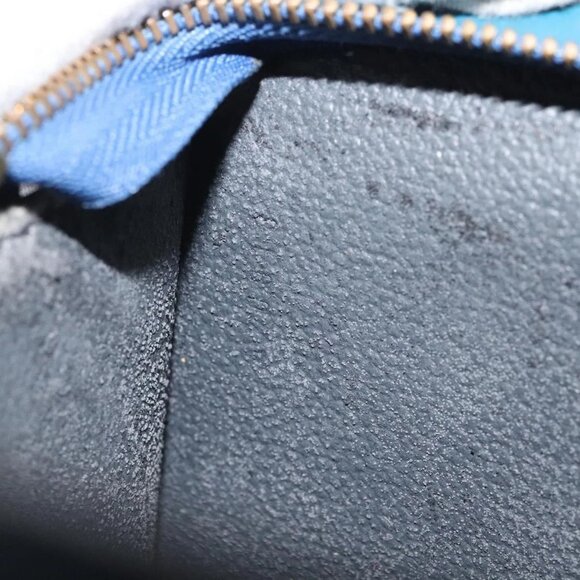 LOUIS VUITTON Epi Trousse Crete Pouch Blue M48405 LV Auth - Picture 15 of 16